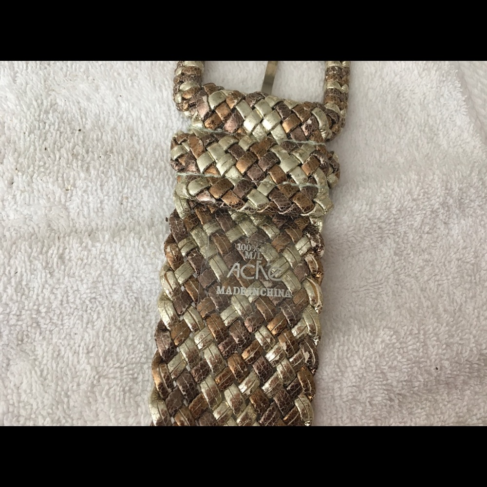 Cache leather belt - Picture 2 of 4